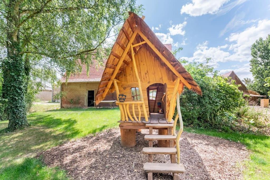 Villa Au Pied Du Frene Herzeele Esterno foto